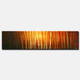 large abstract landscape painting horizontal