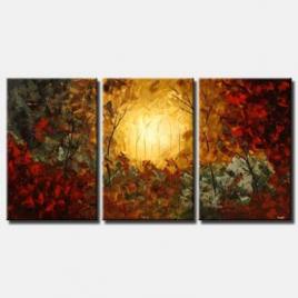 multi panel canvas landscape triptych