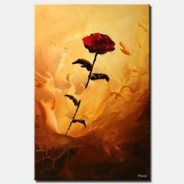 rose on abstract background floral flower art