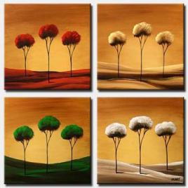 beautiful four seasons landscape multi panel