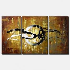 abstract circle triptych home decor target