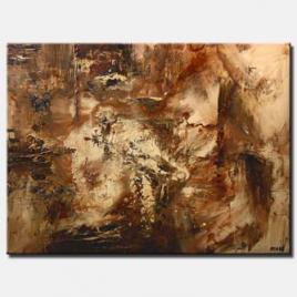 brown tones abstract home decor large art