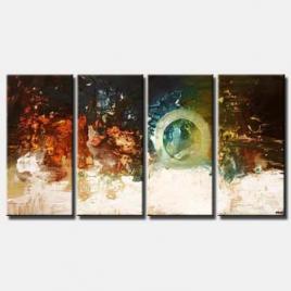 contemporary painting wall decor colorful