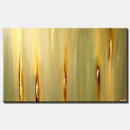 modern sage green abstract painting