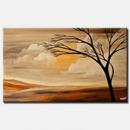 canvas print of vanilla sky landscape