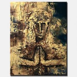 canvas print of body and mind painting