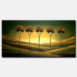 desert tree painting