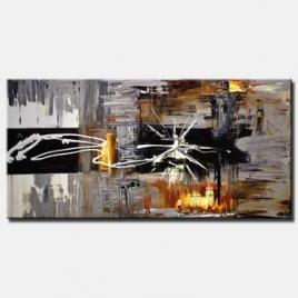 canvas print of modern abstract wall painting