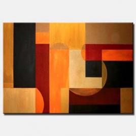 abstract shapes painting