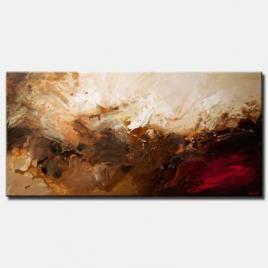 canvas print of original contempoary abstract art painting