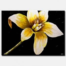 canvas print of Jasmine flower painting