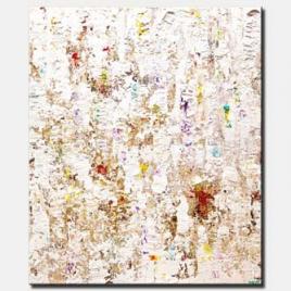 modern white textured abstract painting home decor