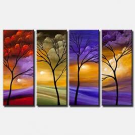 four seasons painting