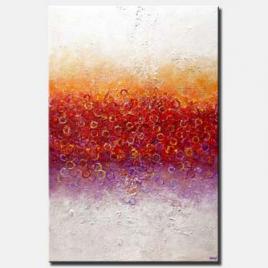 canvas print of big modern colorful abstract art