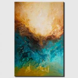 canvas print of contemporary abstract art