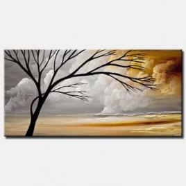 modern landscape painting abstract art
