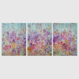 colorful textured abstract painting