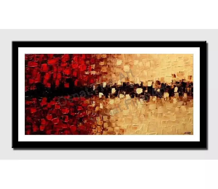 print on paper - canvas print of contemporary modern decor