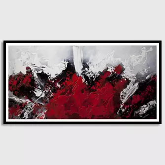 canvas print - Red