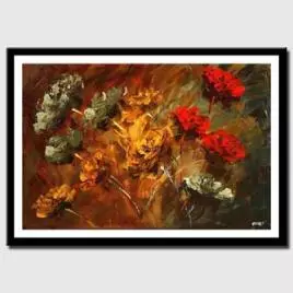 canvas print - Stop to Smell the Roses