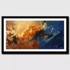 canvas print - The Unknown Planet