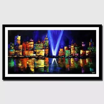 canvas print - The Twin Towers