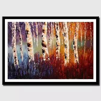 canvas print - Dance of Nature