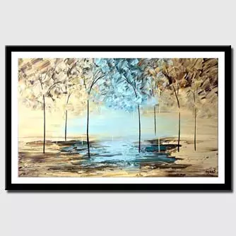 canvas print - By the Lake