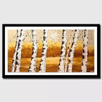 canvas print - By the River Bank