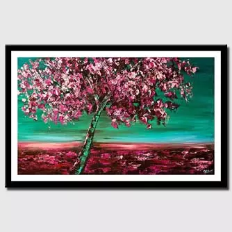 canvas print - Under the Cherry Blossom Tree
