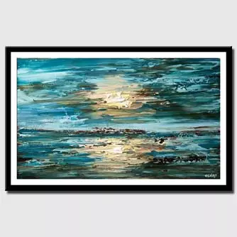 Prints painting - The Sea