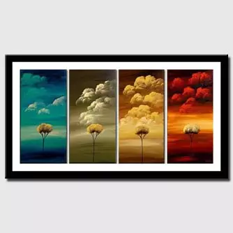 Prints painting - Four Seasons