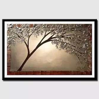Prints painting - Silver Moon