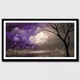Prints painting - Purple Scent