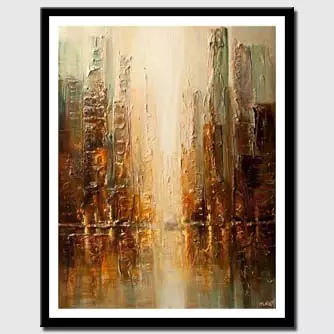 Prints painting - Downtown