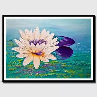 Prints painting - Lotus