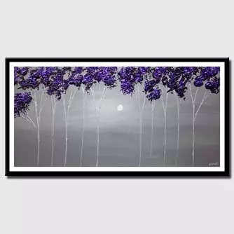 Prints painting - Purple Blossom
