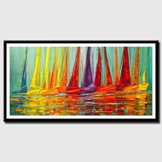 canvas print - Sail With Me
