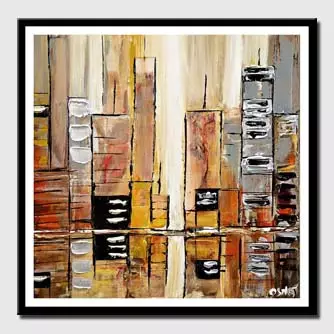 Prints painting - The City of Mirrors