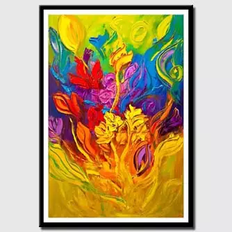 canvas print - Colorful Blossom