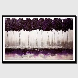 canvas print - Purple Summer