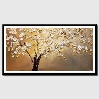 Prints painting - The Golden Almond Tree