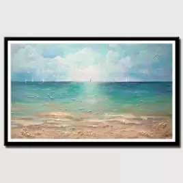 Prints painting - Caribbean Chill