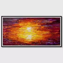 Prints painting - California Sunset