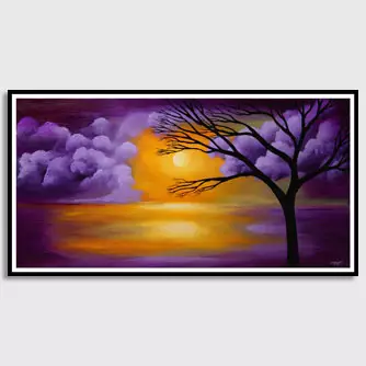 canvas print - Purple Haze