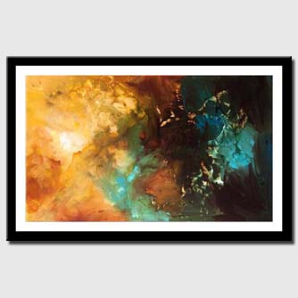 canvas print of original abstract art contemporary modern painting