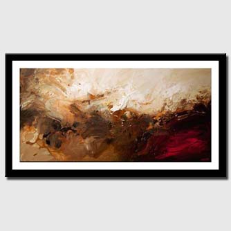 canvas print of original contempoary abstract art painting