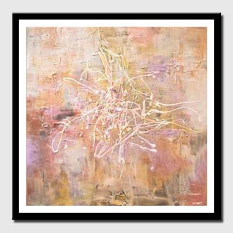 canvas print of textured abstract art