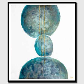 canvas print of home decor abstract painting