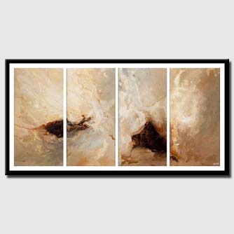 canvas print of abstract painting